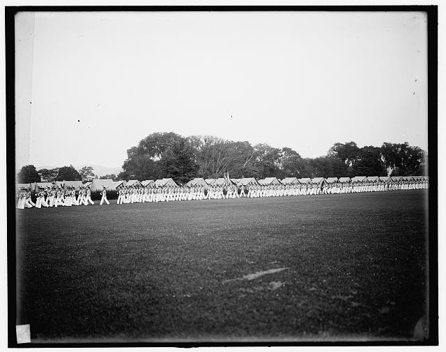 Photo:West Point NY Battalion Passing in Review 1905 Army Cadets