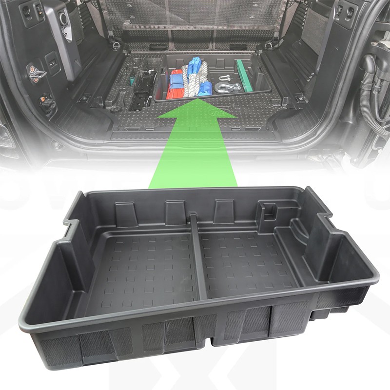 Rear Organizer Storage Box Tray For Land Rover Defender 110 2020 2021 2022 2023