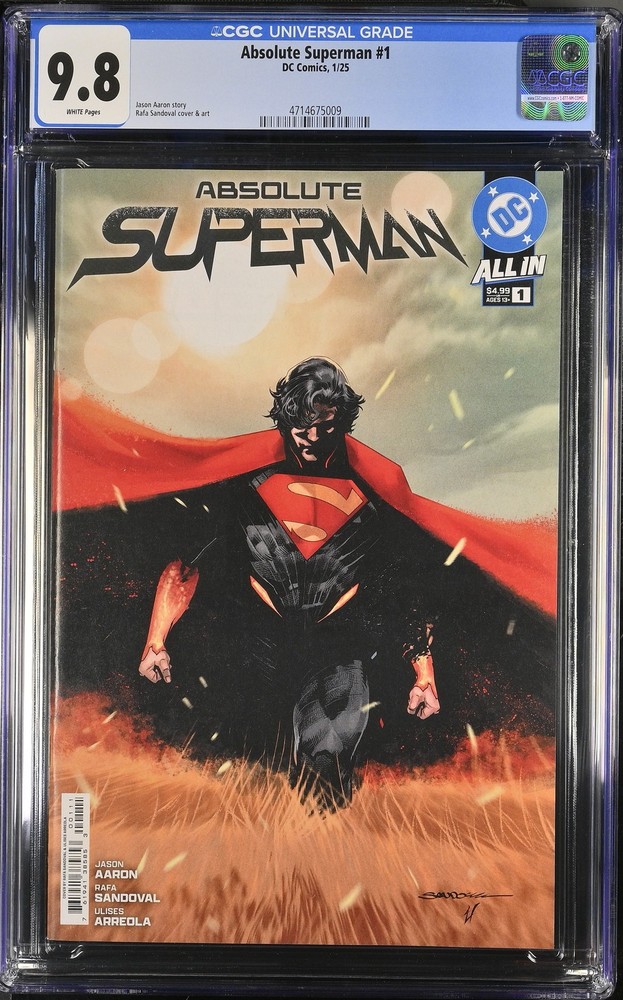 Absolute Superman 1 CGC 9.8 First Print