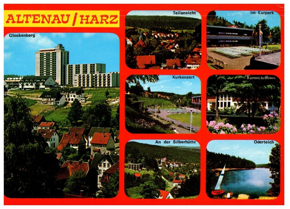 POSTCARD VTG Altenau/Harz Lowery Saxony Germany
