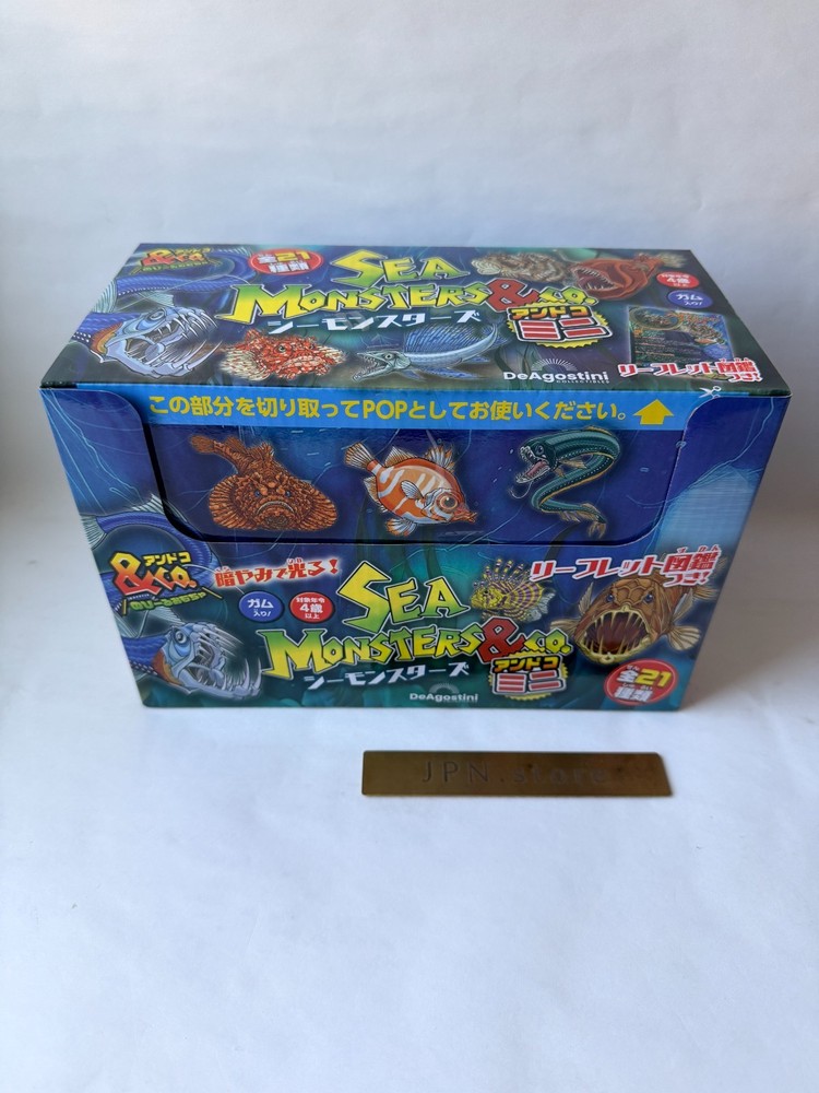 Sea Monsters & Co. Deagostini MINI Set of 12 Packs Soft Extend Figure Toy Box