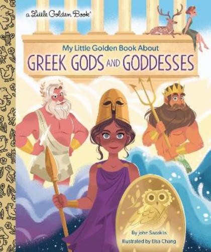 John Sazaklis Elsa C My Little Golden Book About Greek Gods and Godde (Hardback)Another great item from Rarewaves USA | Free delivery!