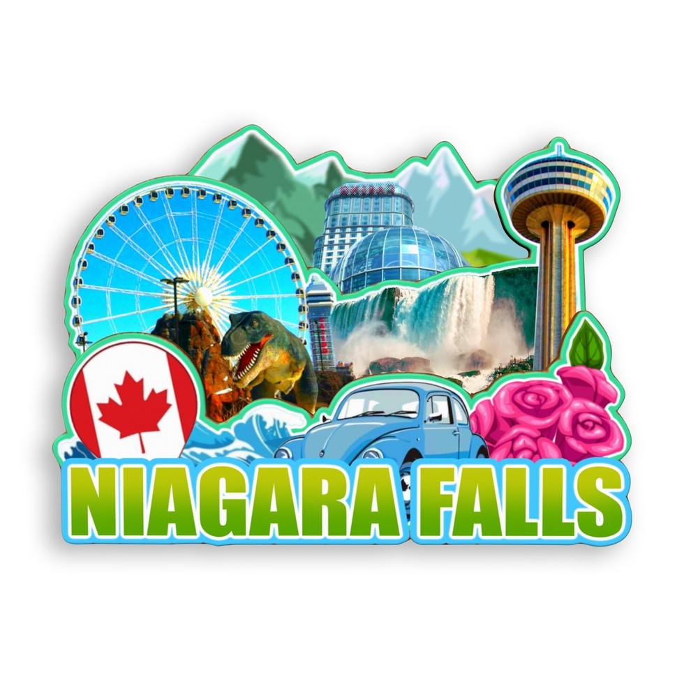 Niagara Falls Canada Refrigerator magnet 3D travel souvenirs wood craft gifts