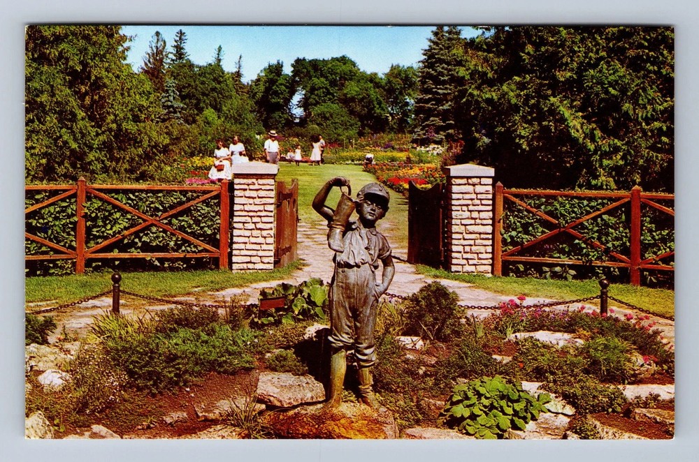 Canada Manitoba Winnipeg Assiniboine Park Vintage Postcard
