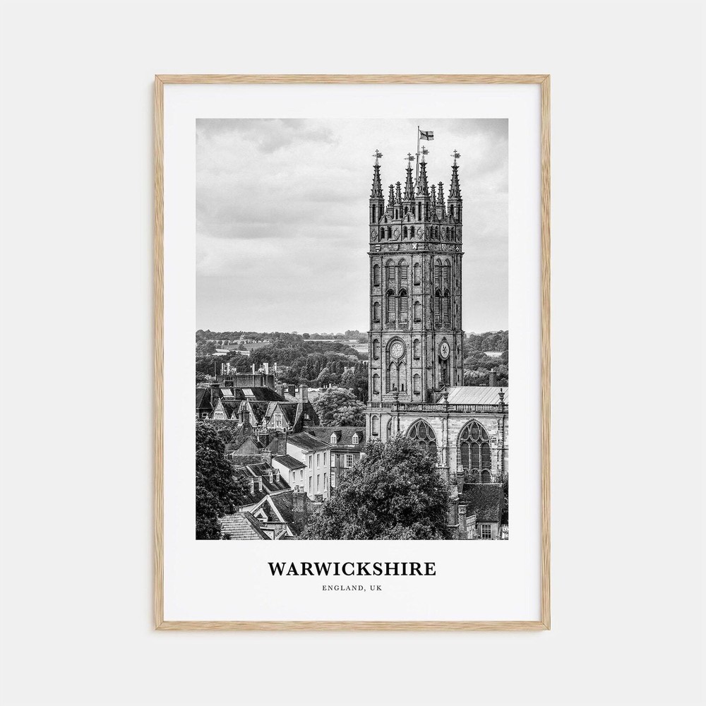 Warwickshire Wall Art Warwickshire Wall Decor Warwickshire Poster Warwickshire