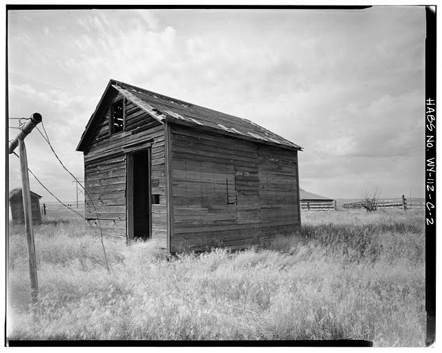Photo:Gillette Wyoming Dunlap Ranch Bunkhouse 1900s Western Cabin