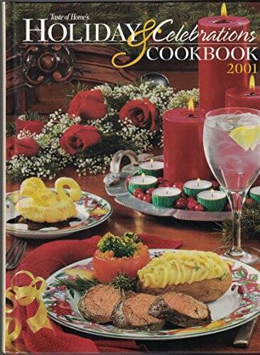 Taste of Homes Holiday  Celebrations Cookbook 2001 - Hardcover - VERY GOOD