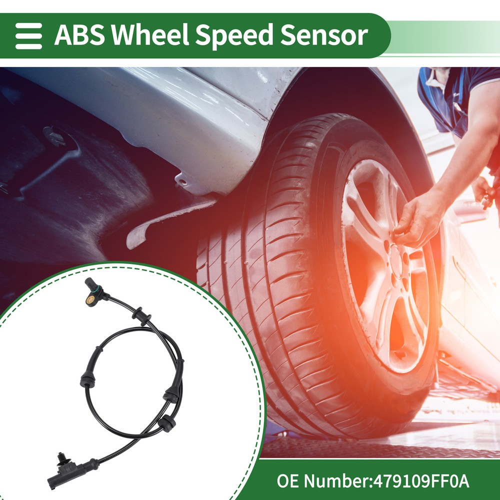 Nissan Titan V8 5.6L Front ABS Wheel Speed Sensor 479109FF0A Replacement