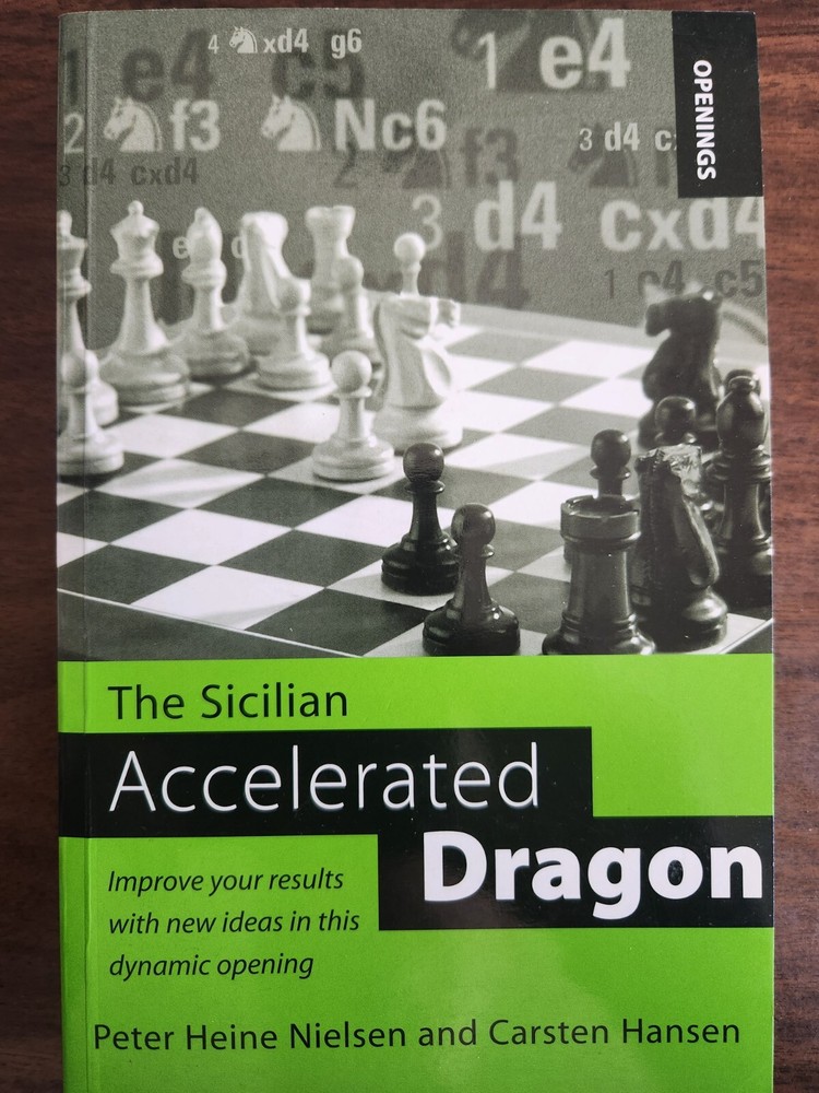 chess opening Sicilian Accelerated Dragon games analyzed fragments paperback