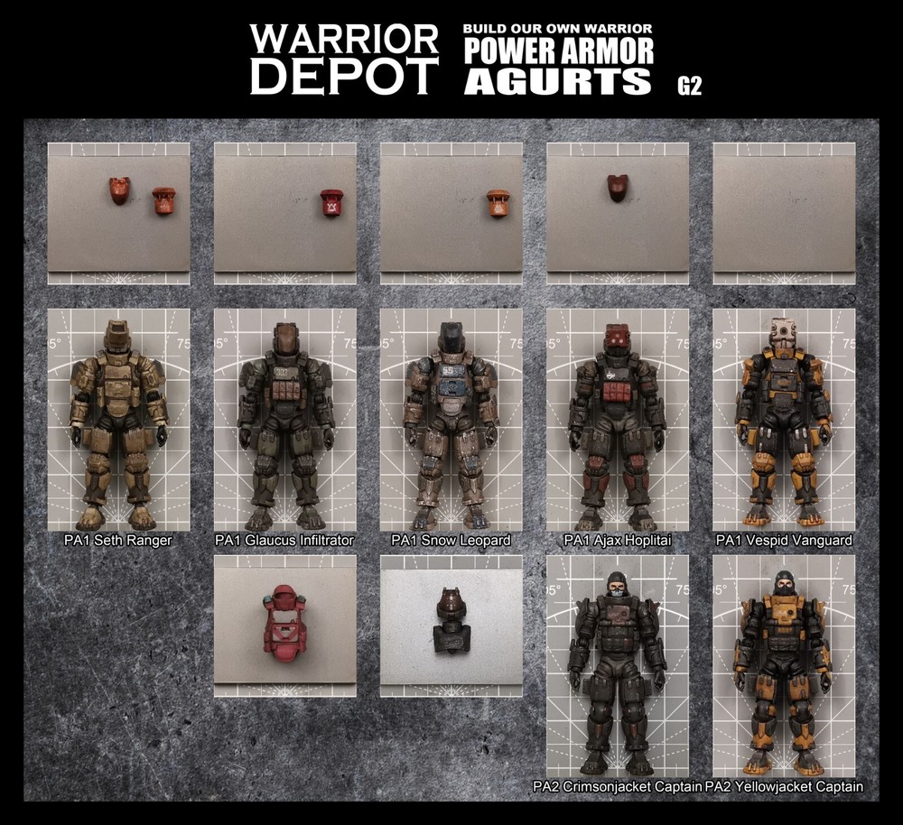 Acid Rain World Power Armor Agurts - 1/18 3.75