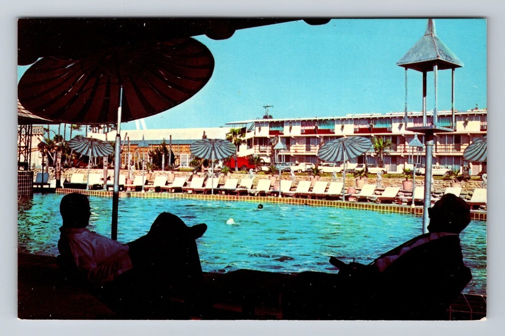 Biloxi MS-Mississippi, Cabana Beach Motel, Vintage Postcard