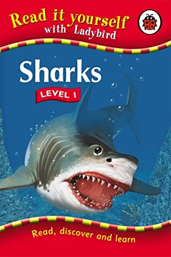 Read It Yourself Level 1: Sharks by Ladybird Hardback Book The Fast FreeFREE US DELIVERY | ISBN: 1846465257 | Quality Books