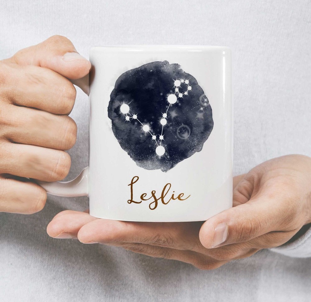 Personalized Pisces Mug Gift For Pisces Pisces Zodiac Pisces Constellation