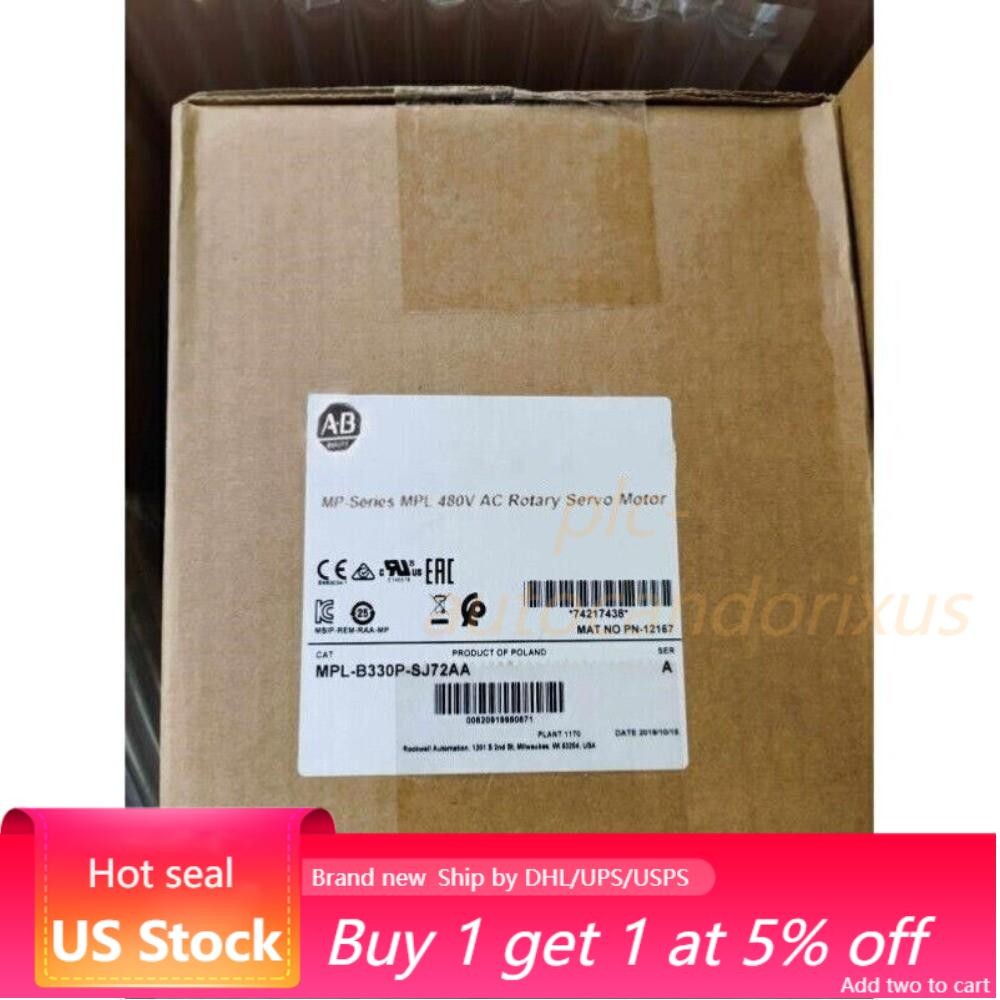 MPL-B330P-SJ72AA  Servo Motor MPL B330P SJ72AA  Allen-Bradley  US Free Tax