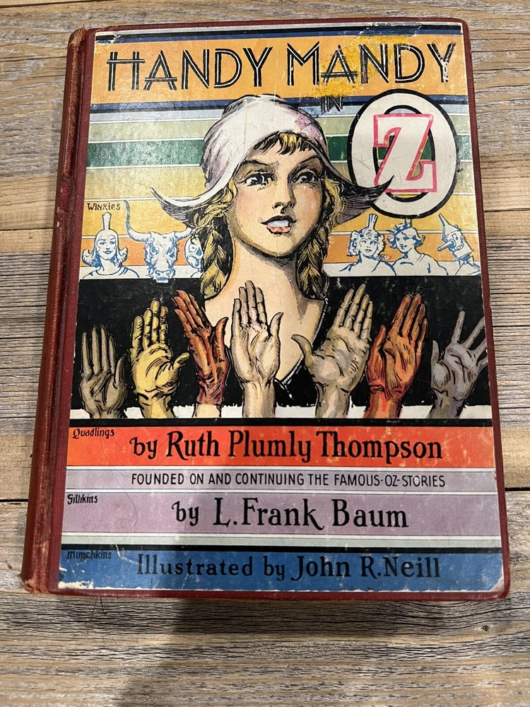 Handy Mandy in Oz By Ruth Plumly Thompson 1937  Hardcover