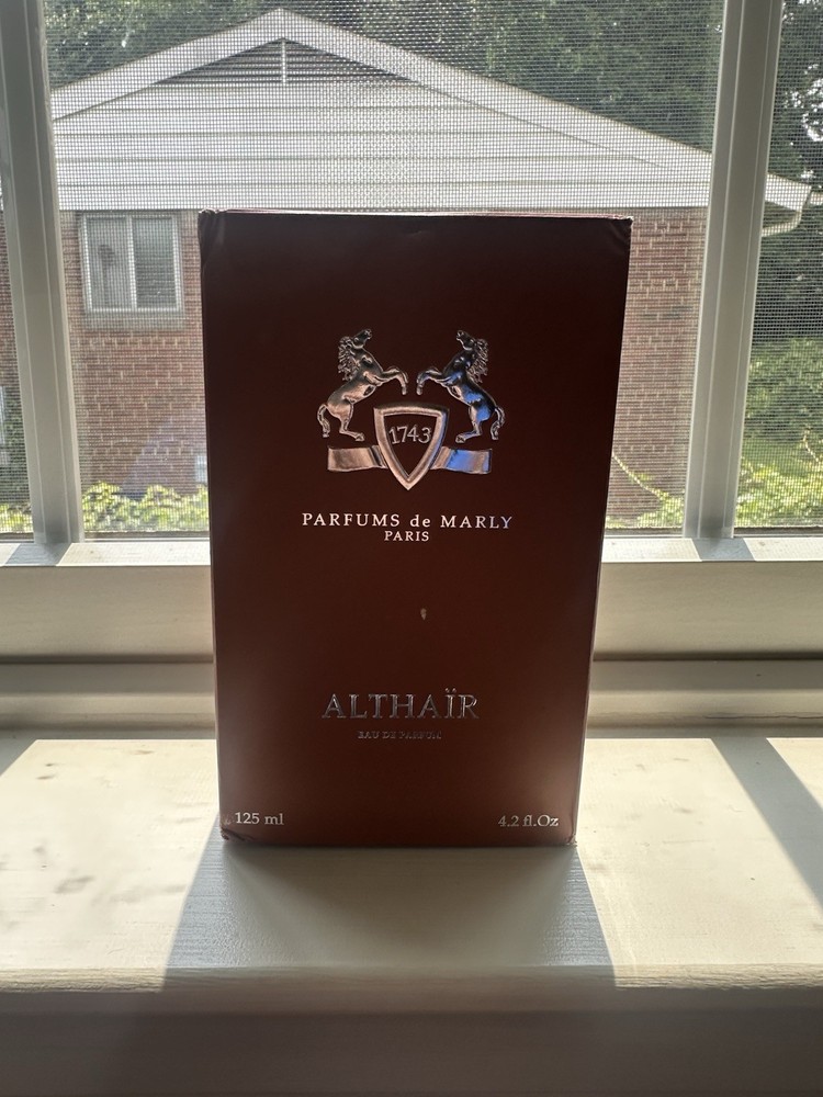 PARFUMS DE MARLY ALTHAIR EAU DE PARFUM SPRAY FOR MEN 4.2 Oz /125ml NEW & SEALED