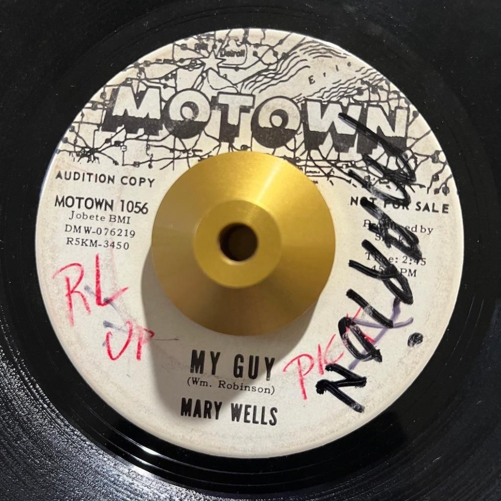 MARY WELLS My Guy/Oh Little Boy SOUL FUNK MOTOWN PROMO 45 HEAR