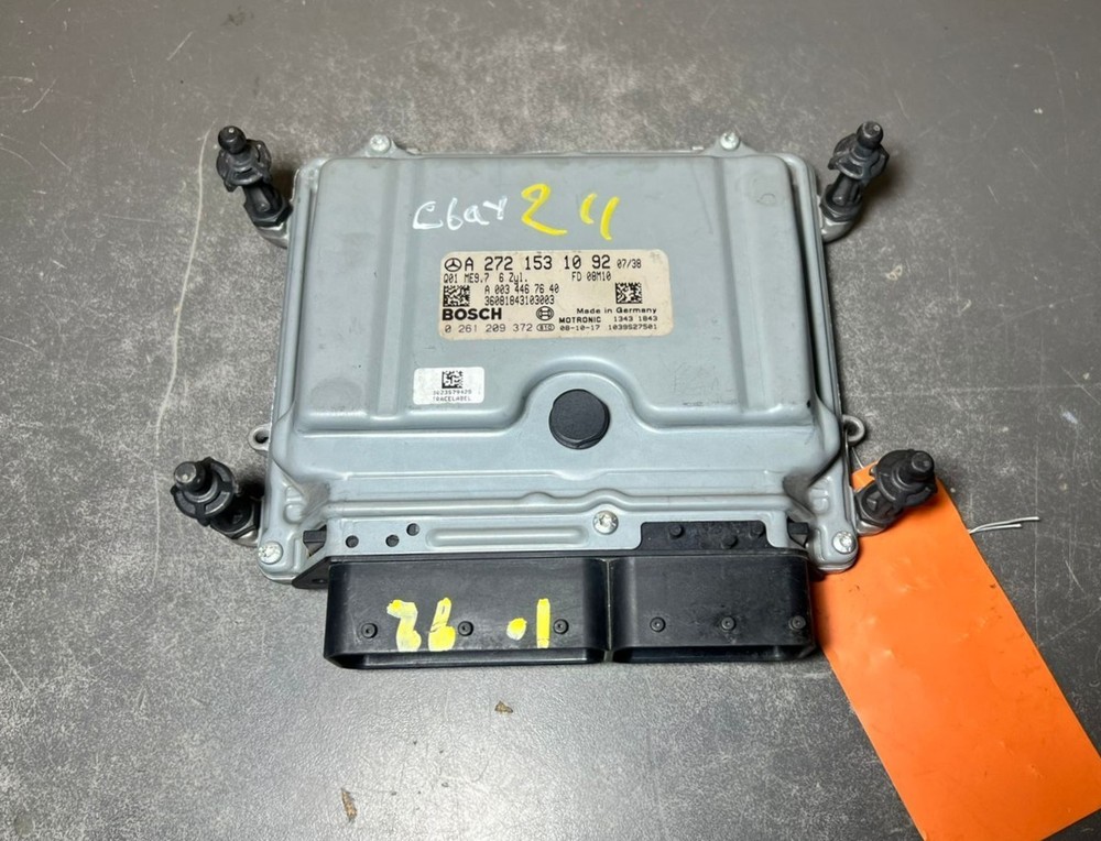 04-09 Mercedes W211 E-Class Engine Control Module Unit ECM ECU A272 1531092 OEM