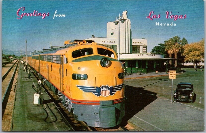 1950s LAS VEGAS, Nev. Postcard 