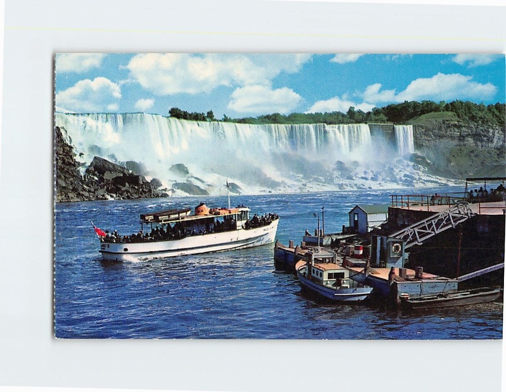 Postcard Maid of the Mist Niagara Falls Ontario Canada