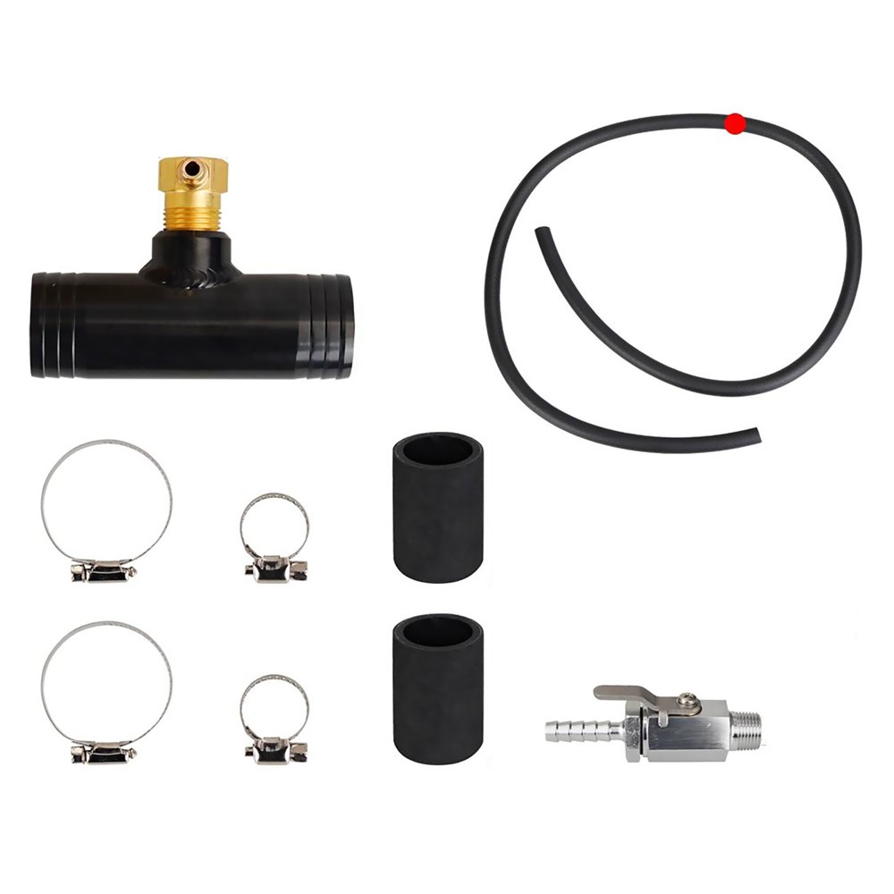 New Aluminum 1-1/2'' Diesel Fuel Tank Auxiliary Install Kit 11025 For Ford/Dodge