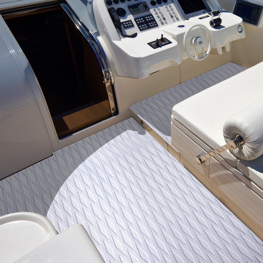 EVA Foam Boat Marine Flooring Mat Diamond Teak Decking Pad Non-slip Carpet
