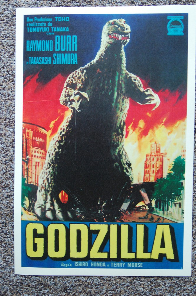 Godzilla King of the Monsters Movie poster Lobby Card #2