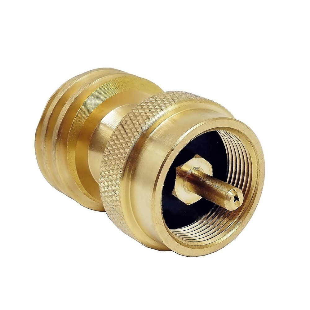 Propane Refill Tank Adapter Fill 1 Lb Bottle From 20 Lb Tank For outdoor cooking