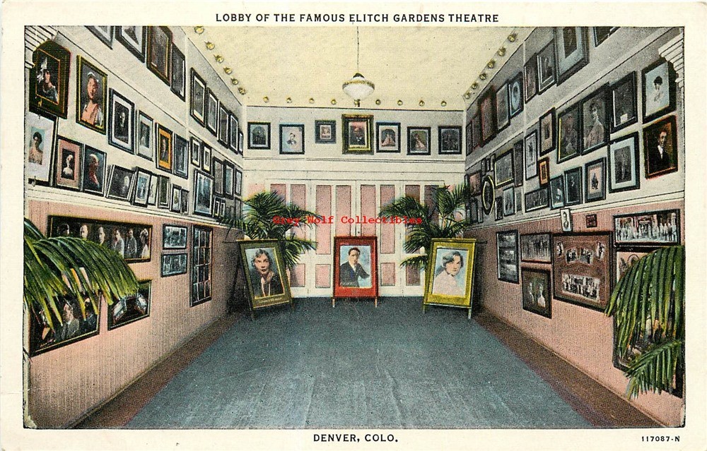 CO, Denver, Colorado, Elitch Gardens, Lobby, Curteich