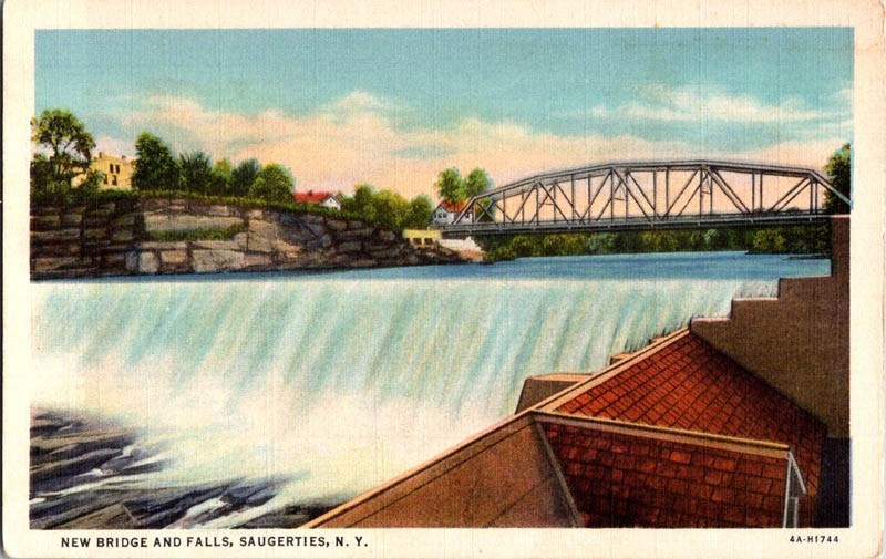 Saugerties New York NY : BRIDGE SCENE m/14 AV3889
