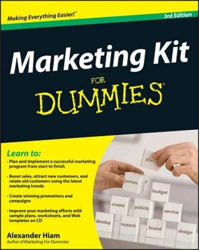 Marketing Kit for Dummies by Alexander Hiam: Used