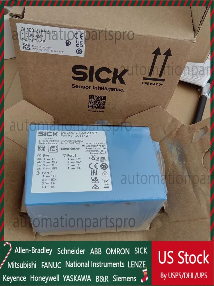 NEW SICK DL100-21AA2110 1066427 Laser Distance Measuring Sensor 1PC IN BOX