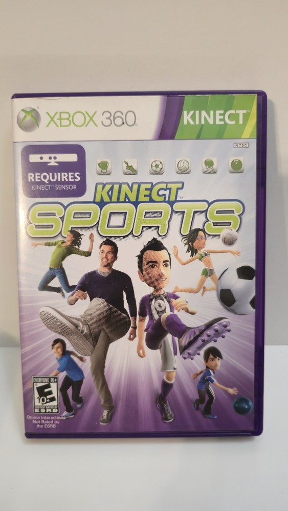 Kinect Sports Xbox 360 CIB Complete Tested Working Kinect Game