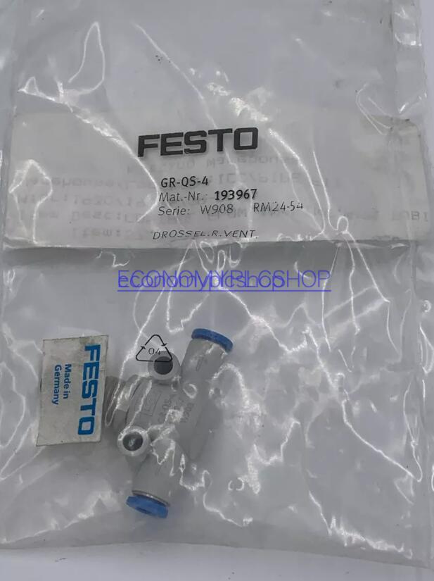 New 1PC Festo GR-QS-4 193967 Control Valve GRQS4