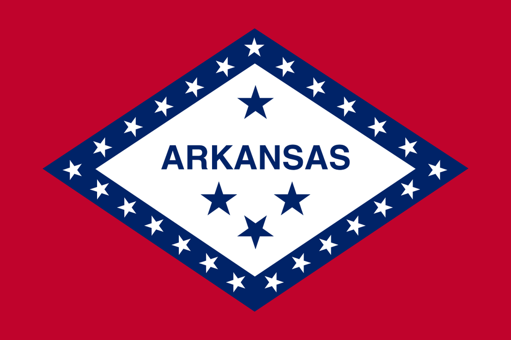 Arkansas 3x5ft State Flag - Durable Super Polyester, Weather Resistant, US Seller  