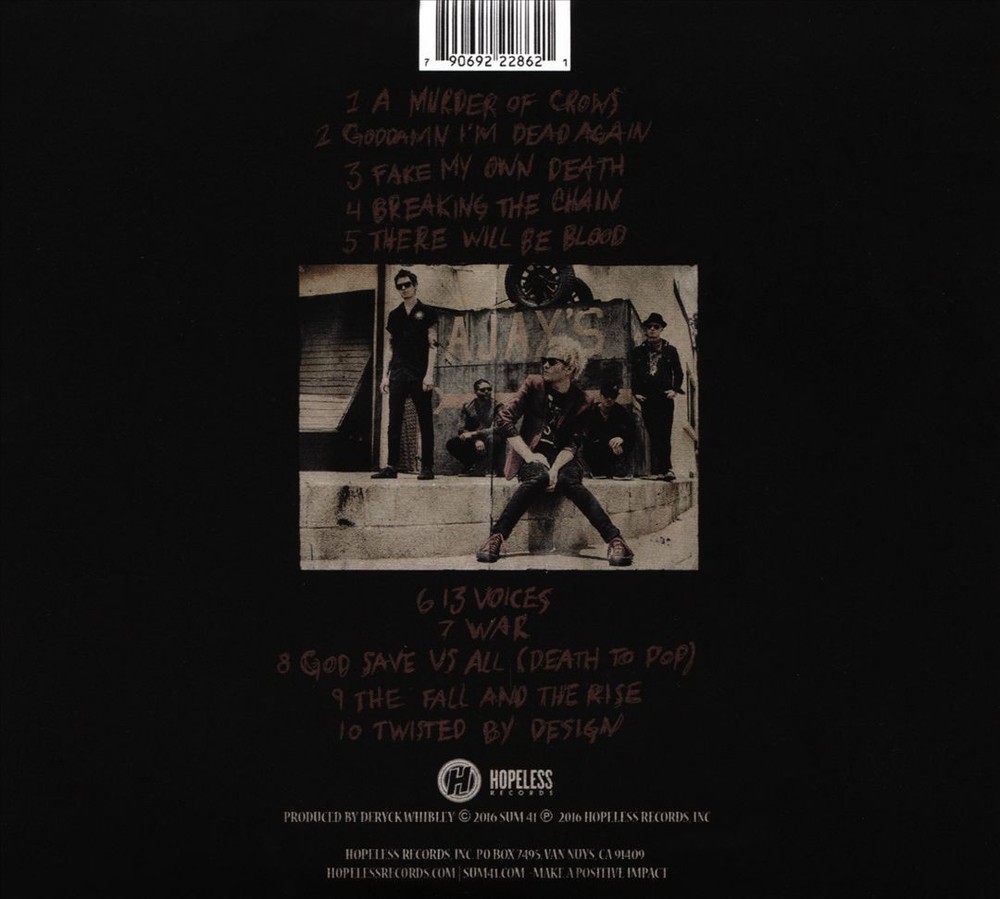 Sum 41 13 Voices New Cd