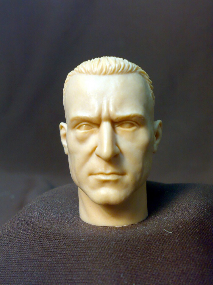 DM-3 CUSTOM RESIN UNPAINTED HEAD SCULPT Action figures 1/6 Scale