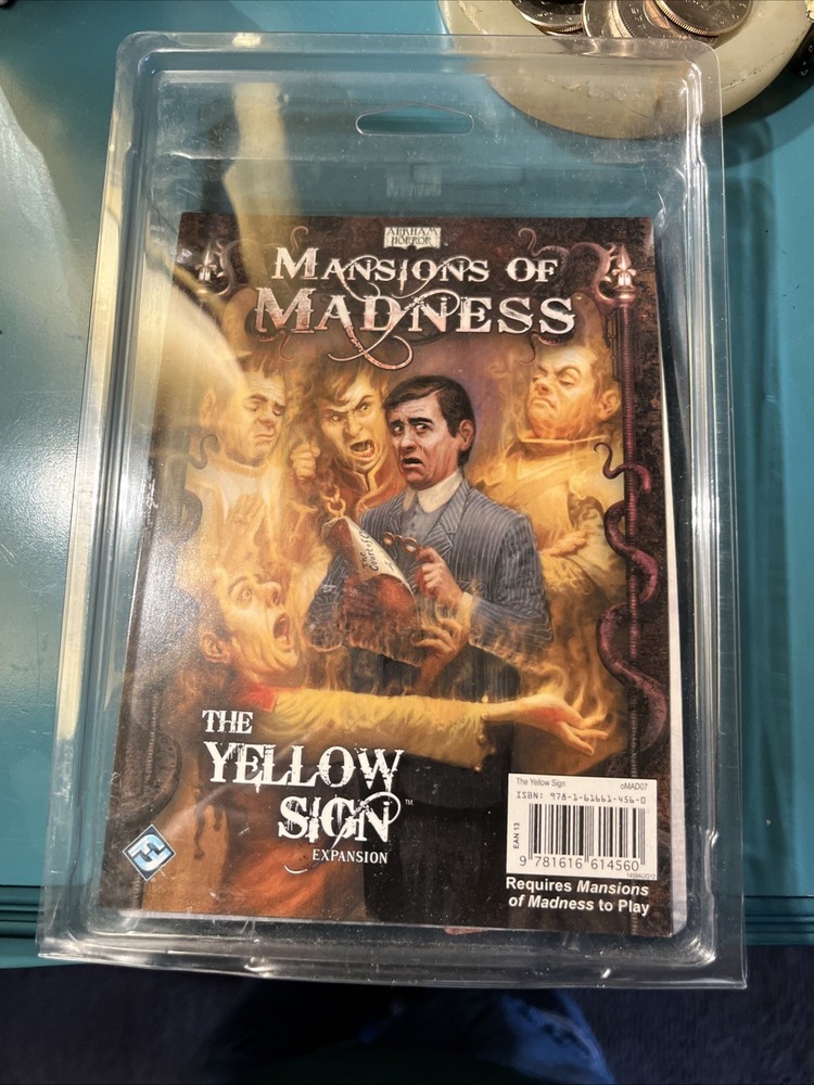 Mansions of Madness Board Game Expansion – The Yellow Sign – New