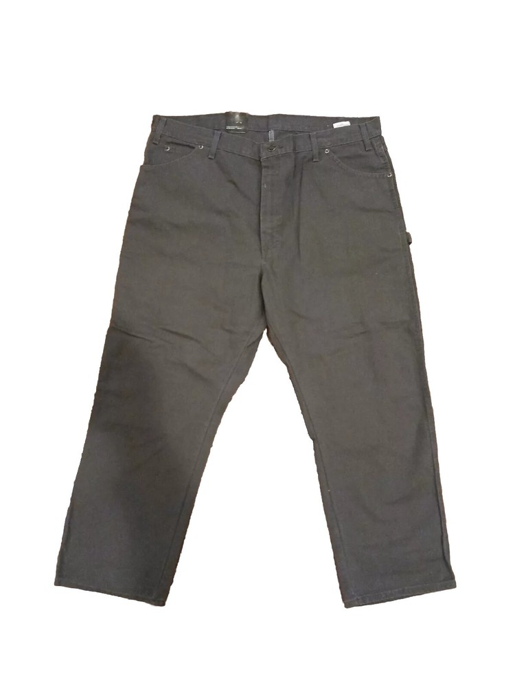 Dickies Carpenter Work Pants for Men 42X30 Relaxed Fit Straight Leg Dark Green