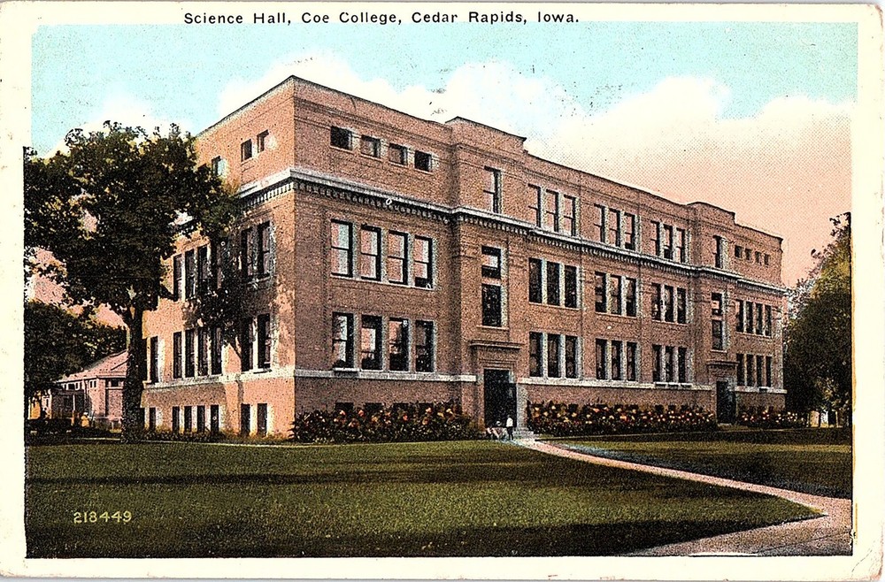 Postcard SCHOOL SCENE Cedar Rapids Iowa IA m/09 AI2487
