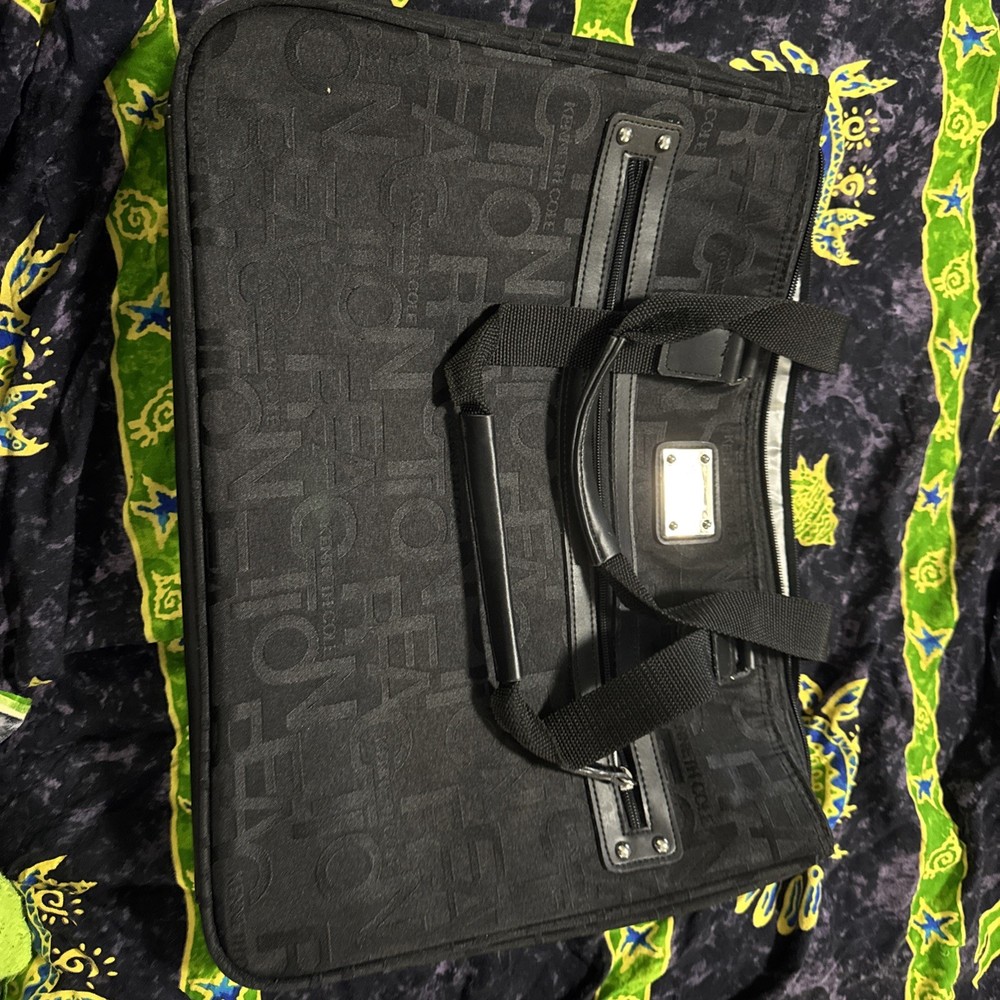 Kenneth Cole Reaction Woman’s Black Computer Laptop Business Bag New