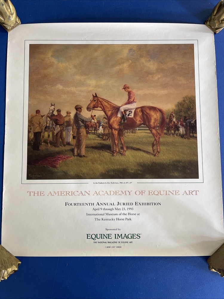 American Academy Of Equine Art 1993 Lithograph-image