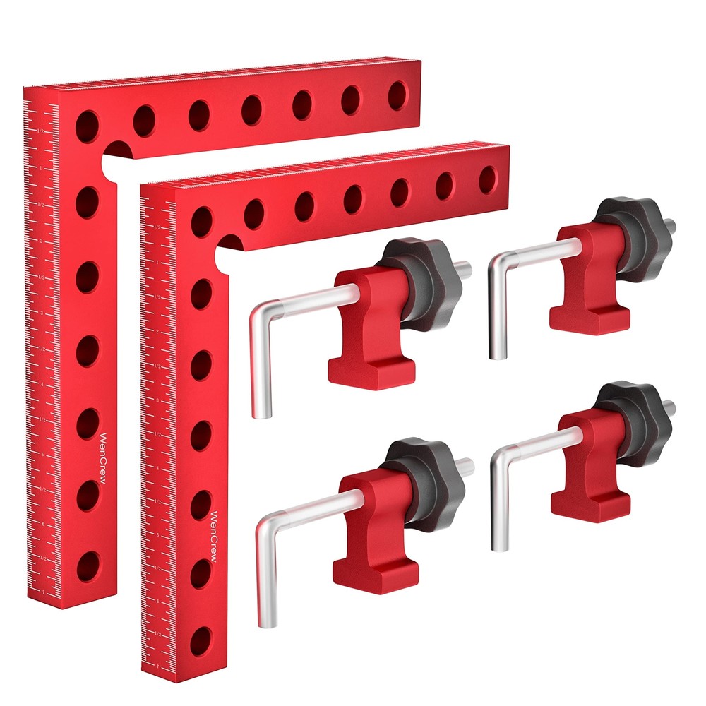 90 Degree Positioning Squares Right Angle Clamps, Clamping Squares for Woodwo...