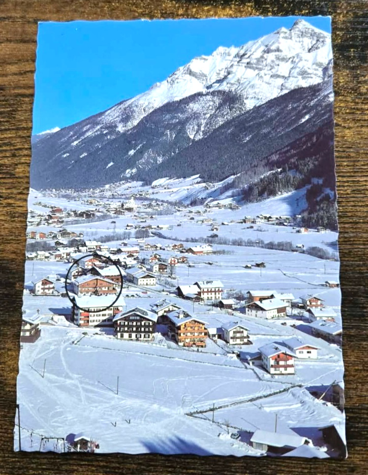 1970s Gasthof Pension Bergland Neustift-Milders Tirol Austria Postcard