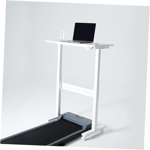 Non-Electric Auto-Lifting Standing Desk, No Knobs or Crank, Cordless, Rolling