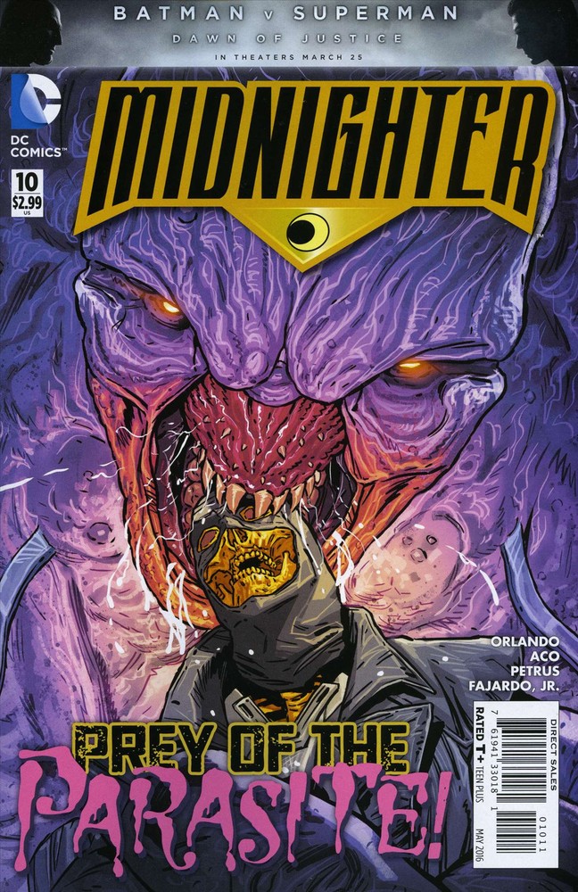 Midnighter #10 VF/NM DC Parasite Comic - Combined Shipping Available
