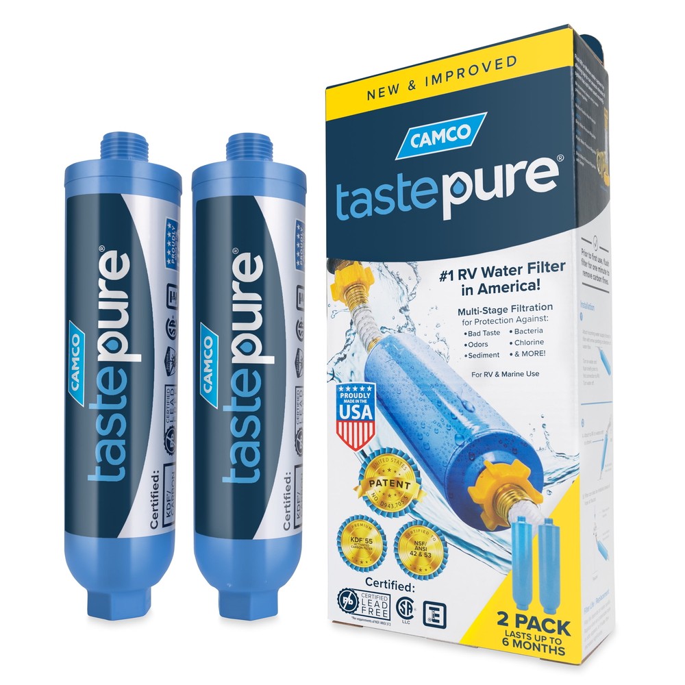 6-Step Blue Water Filter 2-Pack for Cleaner Drinking Water (40045)