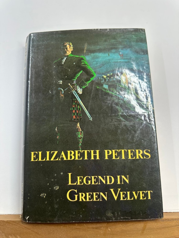 Legend in Green Velvet Elizabeth Peters 1976 First Edition Mystery Dodd Mead