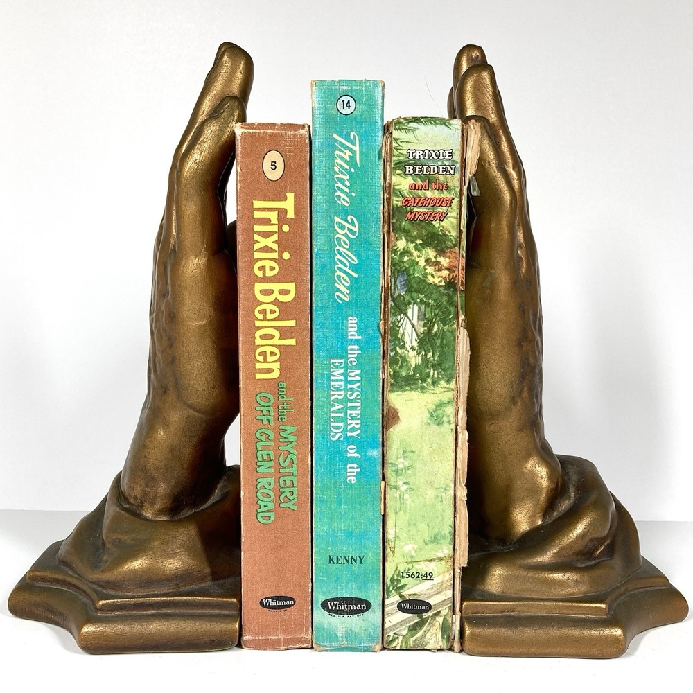 Vintage Trixie Belden Hardcover Books Lot of 3 1956-65 By Julie Campbell - Read