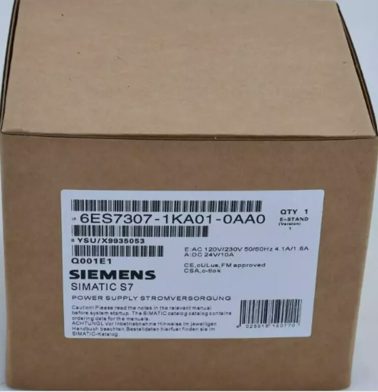 New Siemens 6ES7 307-1KA01-0AA0 / 6ES7307-1KA01-0AA0 PLC Module